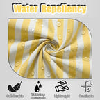 TOSHEX Kitchen Apron Waterdrop Resistant Cotton Apron - Image 3