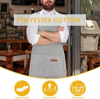 Handepo 4 Pcs Kitchen Aprons - Image 4