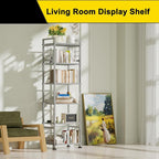 GIOTORENT 6-Wire Standing Storage Shelf, Metal Shelving Unit Pantry Rack - Image 4