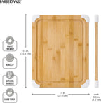 Farberware Nonslip Bamboo Cutting Board - Image 3