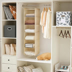 MAX Houser 6 Tier Shelf Hanging Closet Organizer, Closet Hanging Shelf - Image 5