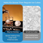 Silicone Ice Ball Mold with Lid, 4 Pack – 2.5 Inch Large Sphere Round Ice Maker - Image 5