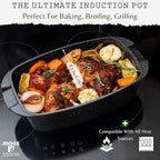 Moss & Stone 6 Quart Oval Roaster Pot - Image 5