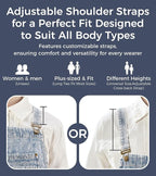 Denim Apron with Pockets for Hair Stylist Gardening Craftsmen Barista Women - Image 5