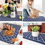 WISELIFE Dish Drying Mat Super Absorbent Drying Mat Large Dish Drying Mats - Image 6