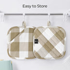 Cotton Pot Holders for Kitchen Heat Resistant Potholder, Hot Pads, Trivet - Image 7