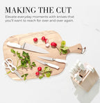 Styled Settings White Knife Set - Image 3