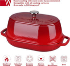 VORRINGARD Enameled Cast Iron Dutch Oven Pot - Image 3