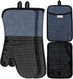 Yutat Oven Mitts, Pot Holders Set of 4 Made by YUTAT