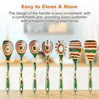 7Pcs Pakkawood Kitchen Utensils Set - Image 6