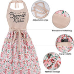 Cute Floral Aprons for Women - Image 6