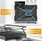 Epicano Dish Drying Rack for Kitchen Counter - Image 4