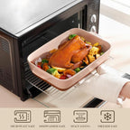 MALACASA 4.8 Qt Ceramic Oven Dish - Image 4