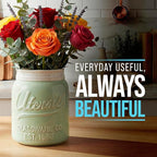 Comfify Wide Mouth Mason Jar Utensil Holder Decorative Kitchenware Organizer - Image 7