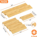 AMBIRD Bamboo Spice Drawer Organizer - Image 2