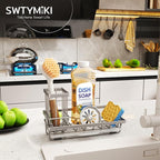 SWTYMIKI Sink Caddy Sponge Holder - Image 2