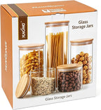 YUNCANG Glass Storage Jars, Nuts and Spice Jars - Image 4