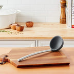 Tovolo Silicone Ladle With Stainless Steel Handle Deep Soup Ladle - Image 2