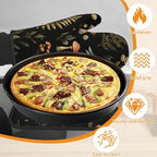 Mushroom Forest Plant Oven Mitts and Pot Holders, Dragonfly Heat Resistant Oven - Image 4