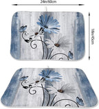 Floral Dish Drying Mat 18x24 Inches - Image 2