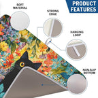 Spring Summer Floral Cat Dish Drying Mat - Image 3
