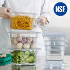 CURTA 6-Pack 1/6 Size 4" Deep NSF Polycarbonate Food Pans - Image 4