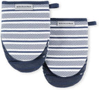 KitchenAid Albany Mini Oven Mitt 2-Pack Set, Ink Blue by KitchenAid
