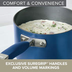 Anolon Advanced Home Hard Anodized Nonstick Sauce Pan/Saucepan - Image 5