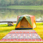 HIHOHO Beach Blanket Waterproof Sandproof Extra Large Beach Mat 79" X - Image 5