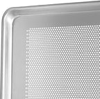 Winco 13” x 18” Perforated Aluminum Sheet Pan, Half Size - Image 2