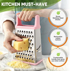 Spring Chef Professional Stainless Steel XL Parmesan Cheese Grater - Image 3