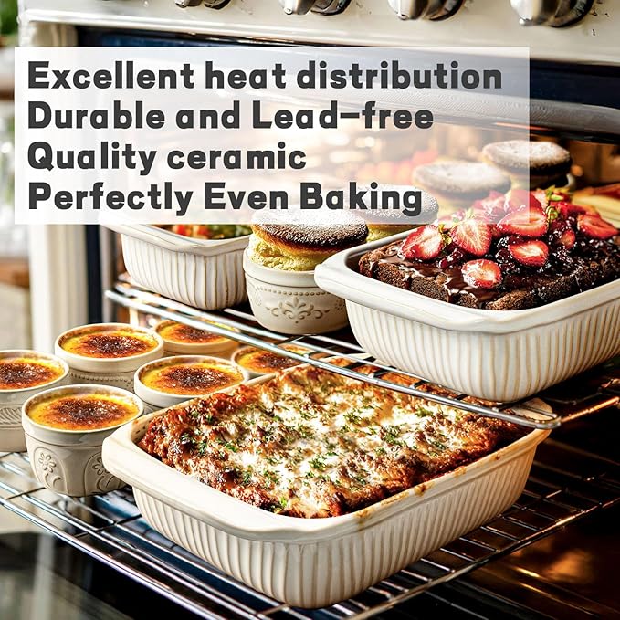 Artena Baking Dish 5.1 Quarts, Casserole Dishes - Image 3
