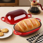 Homikit Enameled Cast Iron Dutch Oven - Image 4