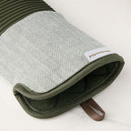 KITCHENAID® Evergreen Design Series Herringbone Ribbed Soft Silicone Oven Mitts - Image 7