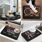 Custom Personalized Dish Drying Mat 18x24 Inch Customized Drying Mats - Image 9