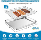 Herogo Stainless Steel Baking Pan Sheet - Image 2