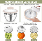 TeamFar Mixing Bowls, Stainless Steel Salad Serving Bowl - Image 4