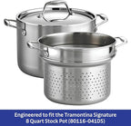Tramontina Signature Stainless Steel Pasta Strainer Insert - Image 4