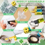 3 in 1 Cup Lid Cleaning Brush, Home Kitchen Crevice Brush, Portable Bottle - Image 5