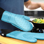 BPA-Free Soft Silicone Oven Mitts - Image 9