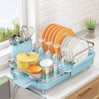 SNTD Dish Drying Rack, Expandable Dish Rack by SNTD