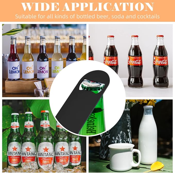 24 Pack Flat Beer Bottle Opener 7 inch Heavy Duty Stainless Steel Flat Bottle - Image 7
