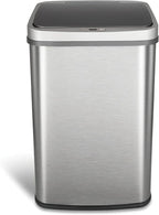 Ninestars DZT-50-28BR Automatic Touchless Motion Sensor Rectangular Trash Can - Image 5