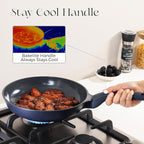 PRICUSIS Nonstick Frying Pan, 8/10/12 Inch Skillet - Image 3