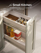 Tinamo Acacia Wooden Spice Rack Organizer - Image 6