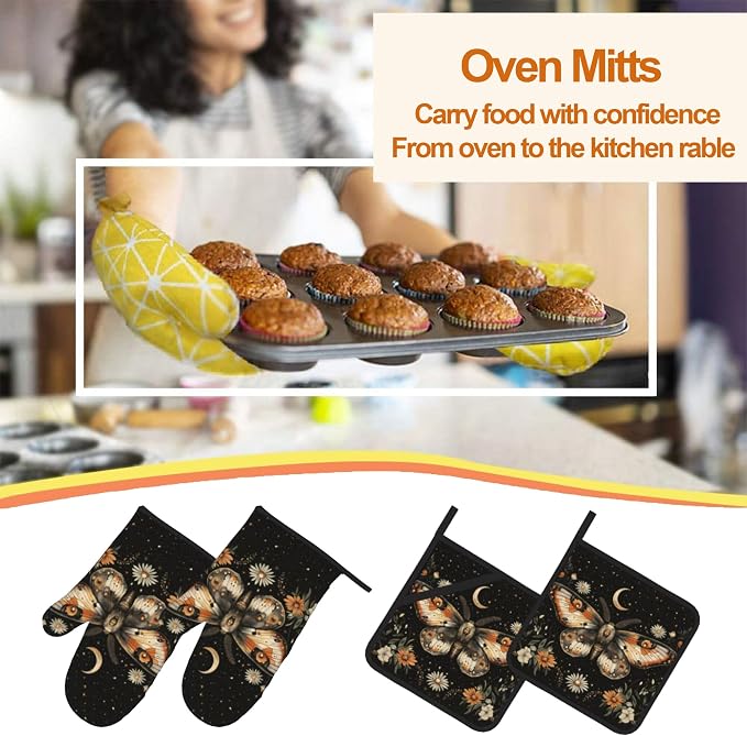 Oven Mitts and Hot Pads Set - Image 7