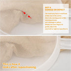 Kefir Strainer Set, 3-Size Plastic Non-Metal Sieve - Image 8