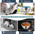 P&P CHEF Blue Mixing Bowls - Image 6