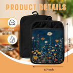 Moody Blue Wildflower Pot Holders - Image 2