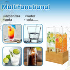 2 Pack 2 Gallon Large Drink Dispenser, Drink Dispenser - Image 6